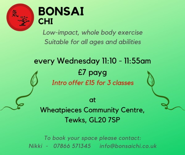 Bonsai Chi Tewkesbury Classes - Exercise for All